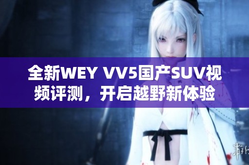 全新WEY VV5国产SUV视频评测，开启越野新体验