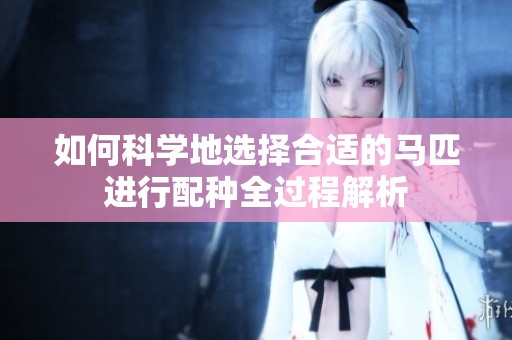 如何科学地选择合适的马匹进行配种全过程解析