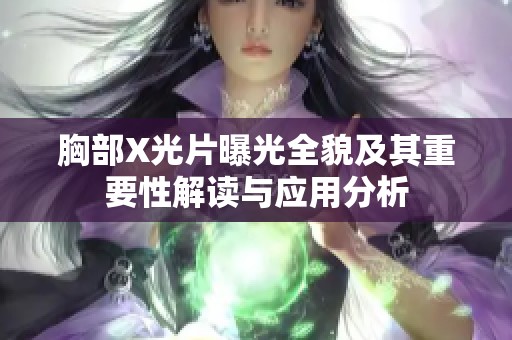 胸部X光片曝光全貌及其重要性解读与应用分析