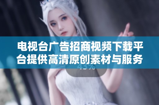 电视台广告招商视频下载平台提供高清原创素材与服务