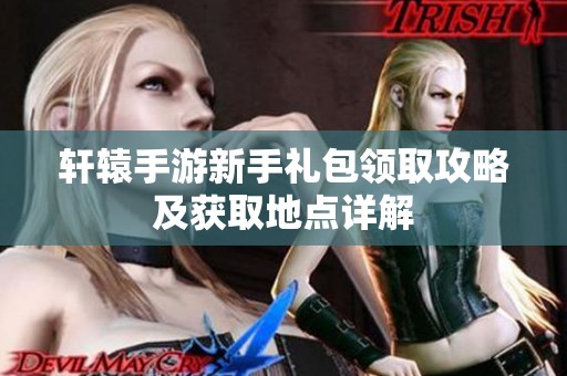 轩辕手游新手礼包领取攻略及获取地点详解