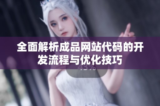 全面解析成品网站代码的开发流程与优化技巧