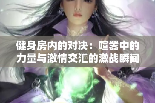 健身房内的对决：喧嚣中的力量与激情交汇的激战瞬间