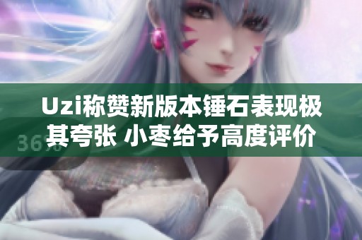 Uzi称赞新版本锤石表现极其夸张 小枣给予高度评价